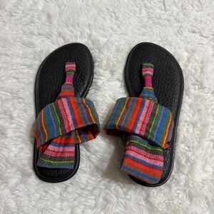 Sanuk Women Yoga Sling Sandals Size 5